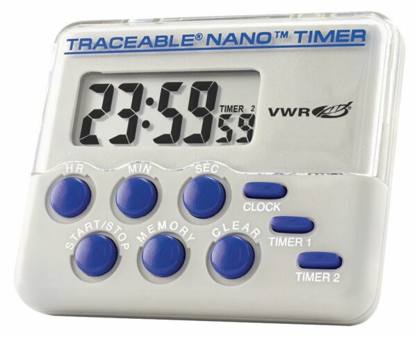 Minuteur numérique, deux canaux, VWR® Nano™